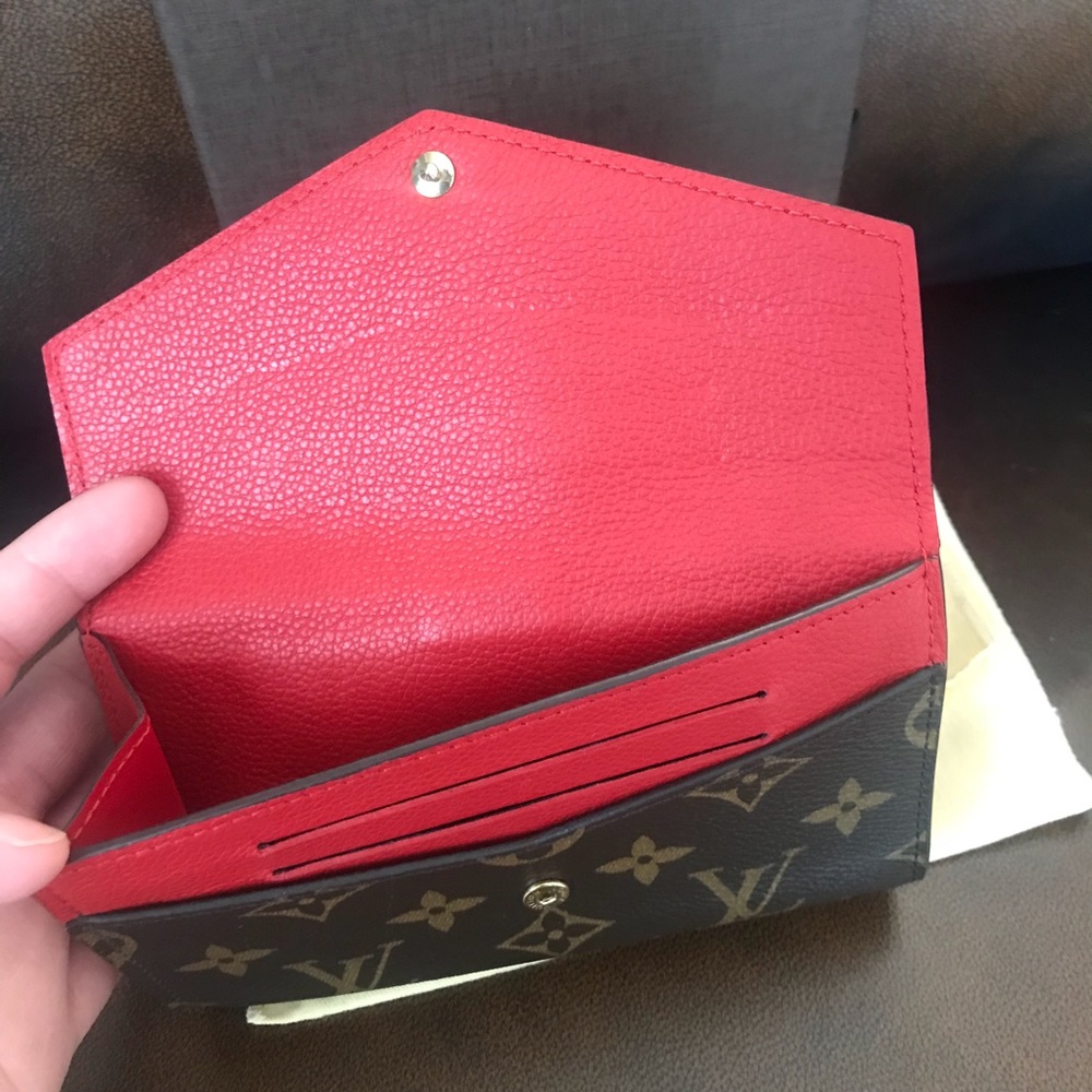 ♥️ SOLD ♥️ Louis Vuitton compact Pallas wallet - Picture 6 of 8